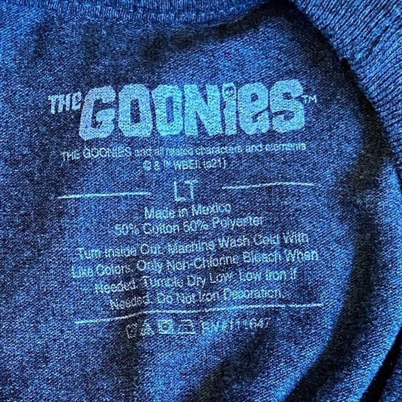 The Goonies tee size LT dark grey - Picture 7 of 7